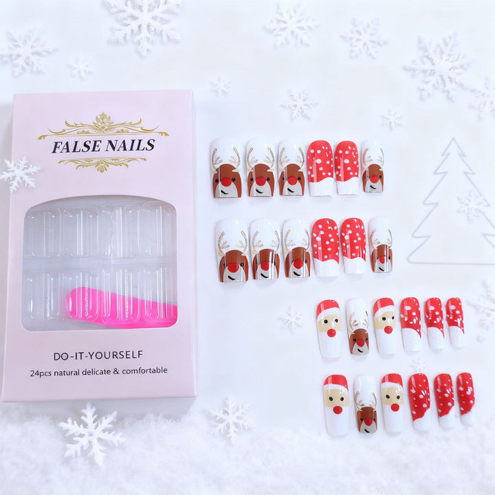 Holiday-Themed Gel Nail Art Set Stornfield