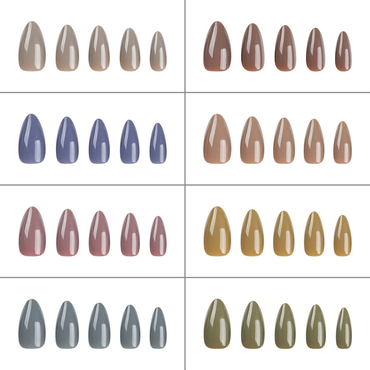 Artistic stiletto nails with elegant high-gloss finish Stornfield