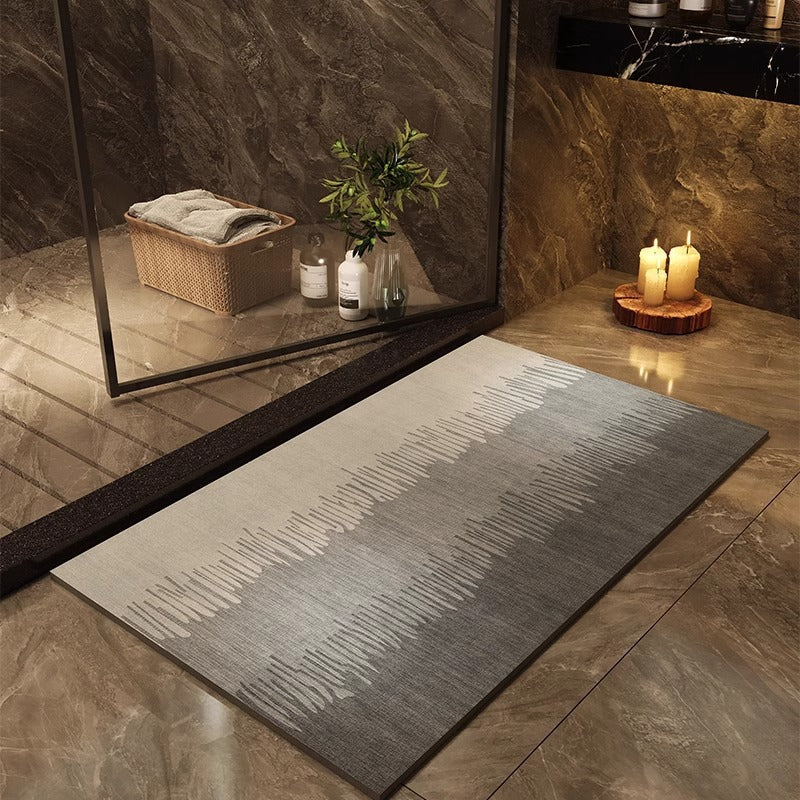 Abstract Geometric Shower Mat