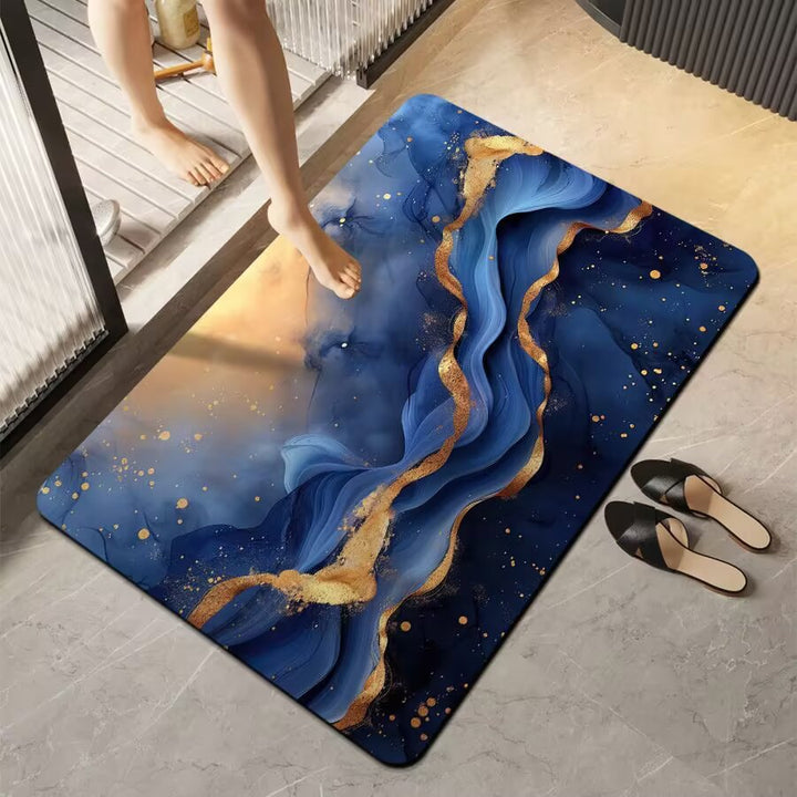 Luxurious Marble Finish Mat Stornfield