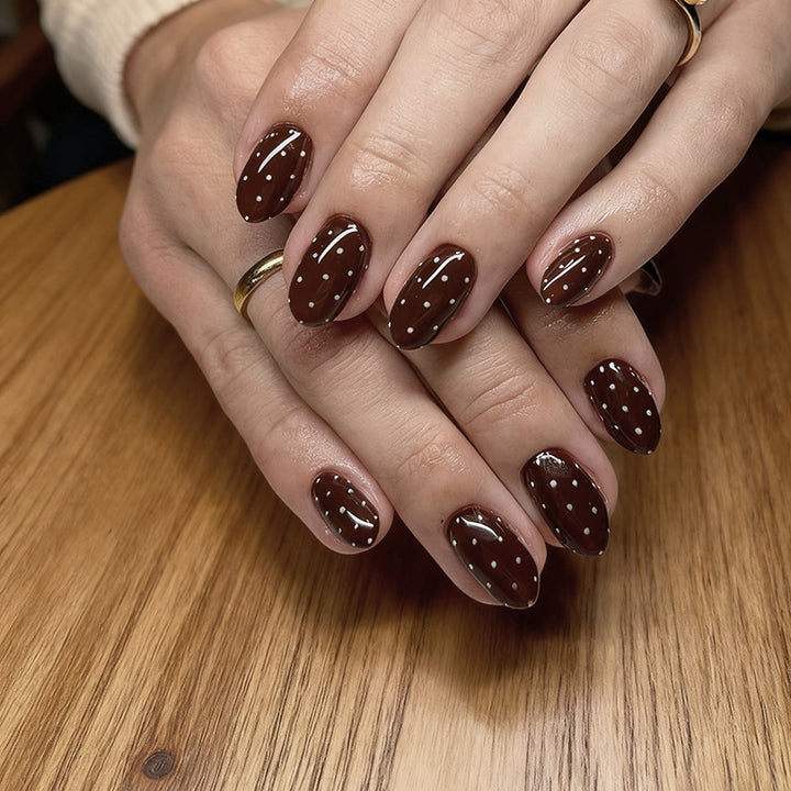 Chic Decorative Press-On Nail Enhancements Stornfield