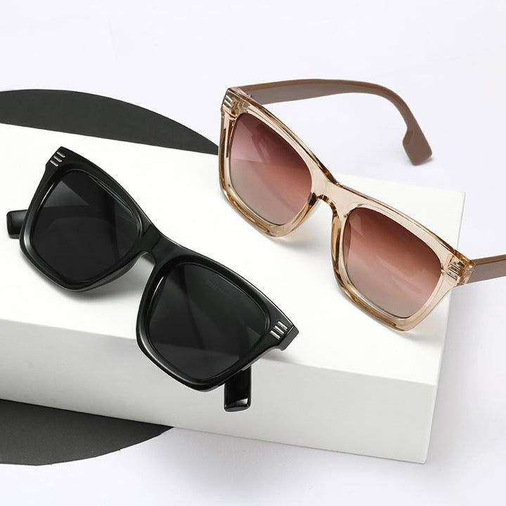 Women oversized sunglasses with unique tortoiseshell pattern Stornfield