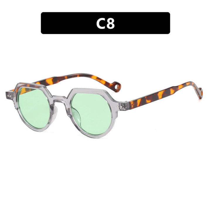 Women's geometric sunglasses with protective UV filter and sturdy frame Stornfield