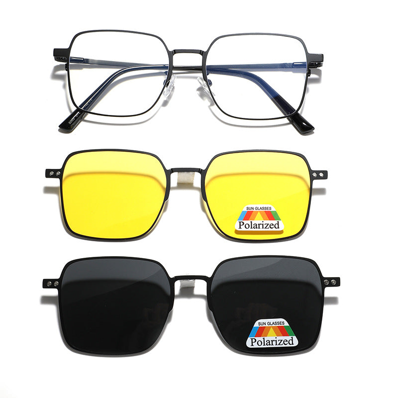 Women's versatile, fashionable sunglasses with interchangeable polarizing lenses Stornfield
