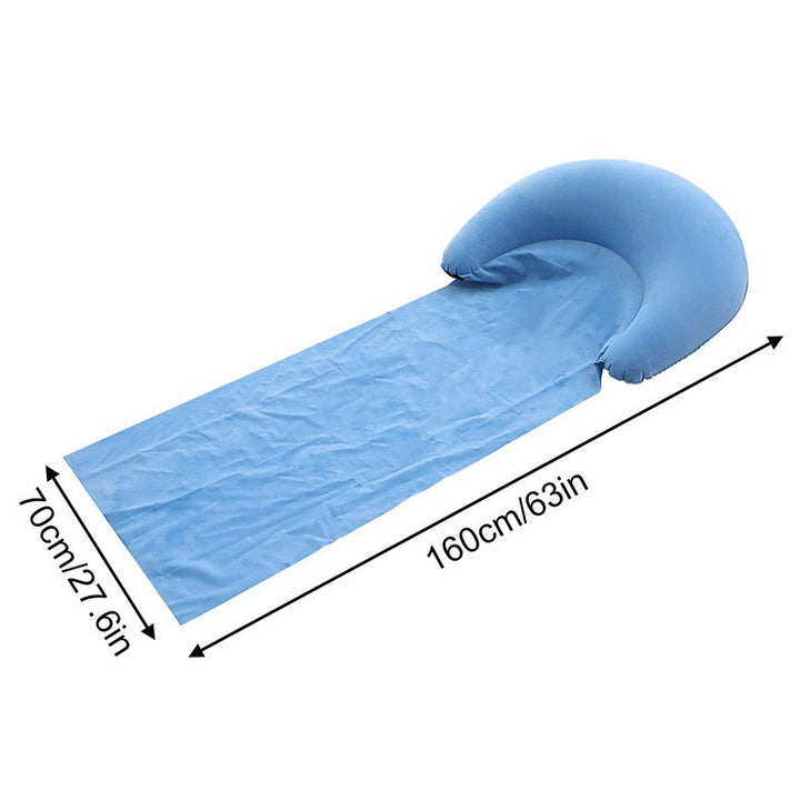 Women Inflatable Relax Lounge Chair with Integrated Headrest Stornfield