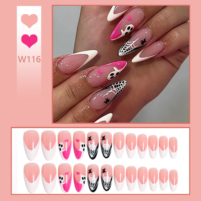 Halloween-themed artificial nails Stornfield