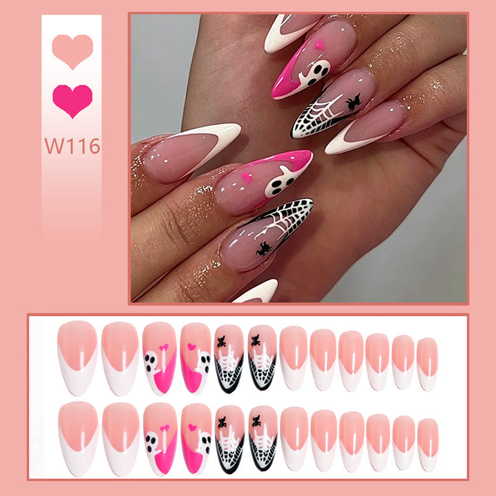 Halloween-themed artificial nails Stornfield