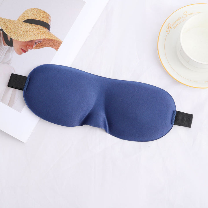 Unisex nan three-dimensional contour eye mask with memory foam, soft nose bridge and adjustable comfort band Stornfield