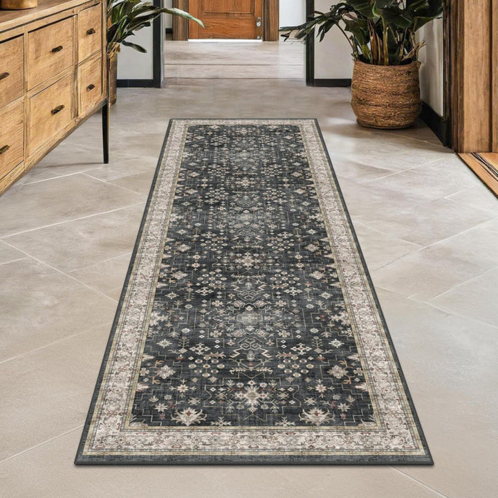 Vintage-Inspired Runner Rug