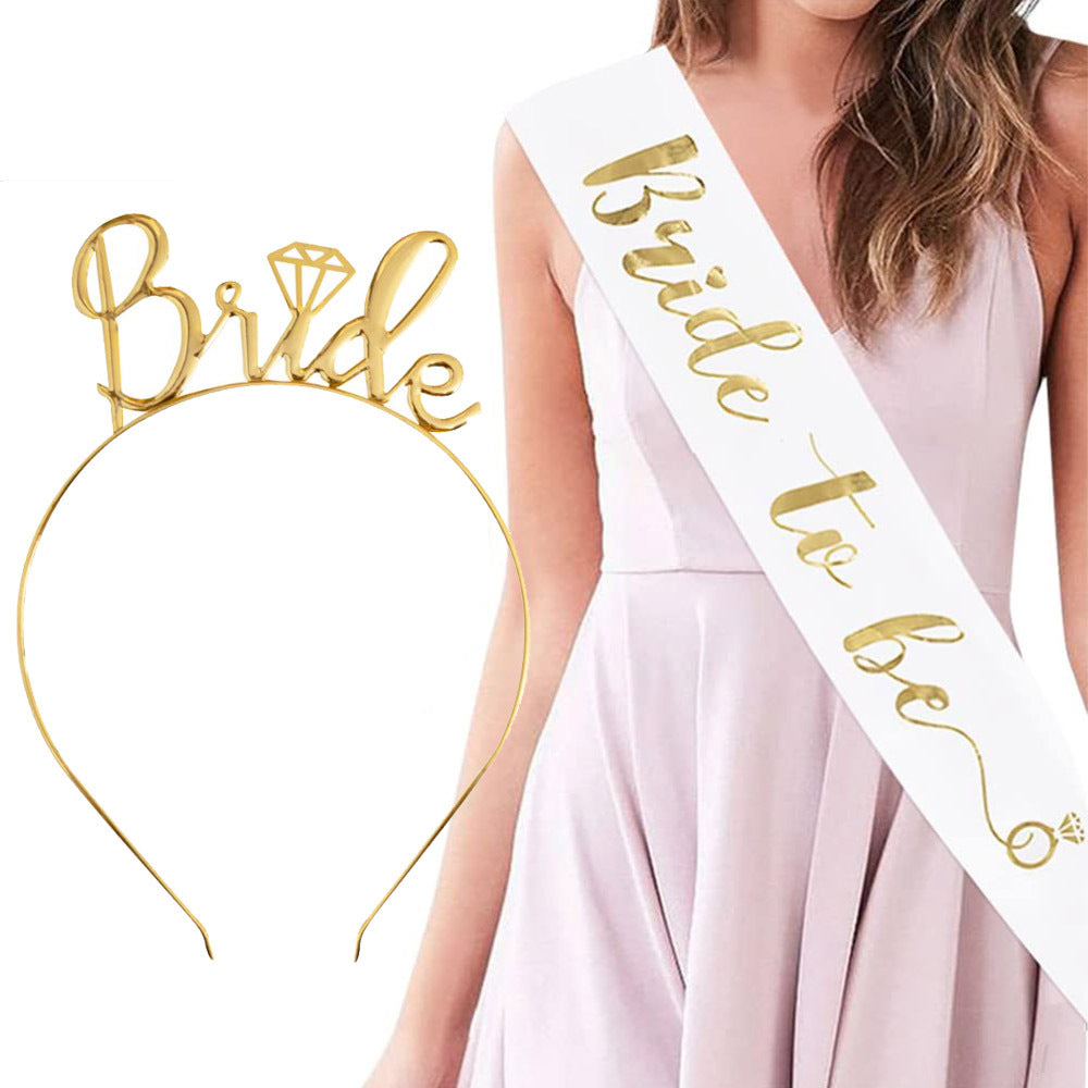 Women's Wedding Crown with Text Stornfield
