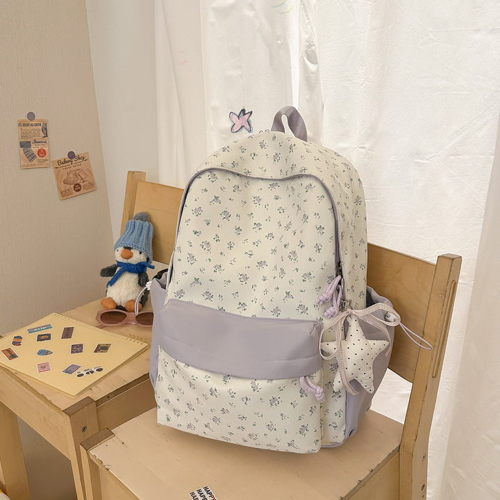 Floral-Printed Casual Backpack Stornfield