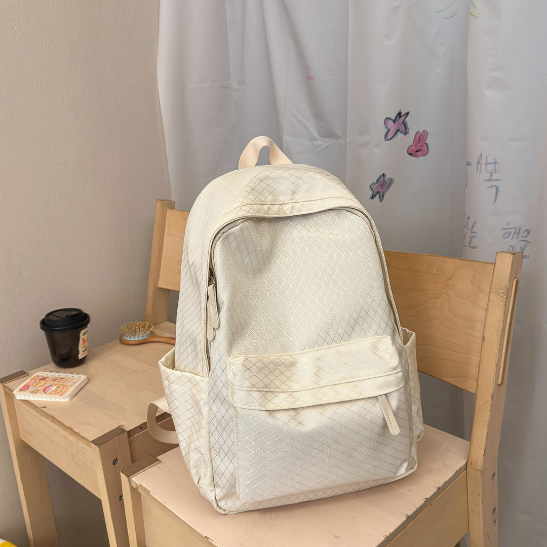 Casual Checkered Backpack Stornfield
