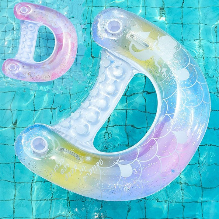 Inflatable Mermaid-Themed Pool Ride Stornfield