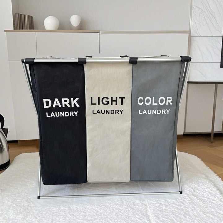 Laundry separation system with three compartments Stornfield