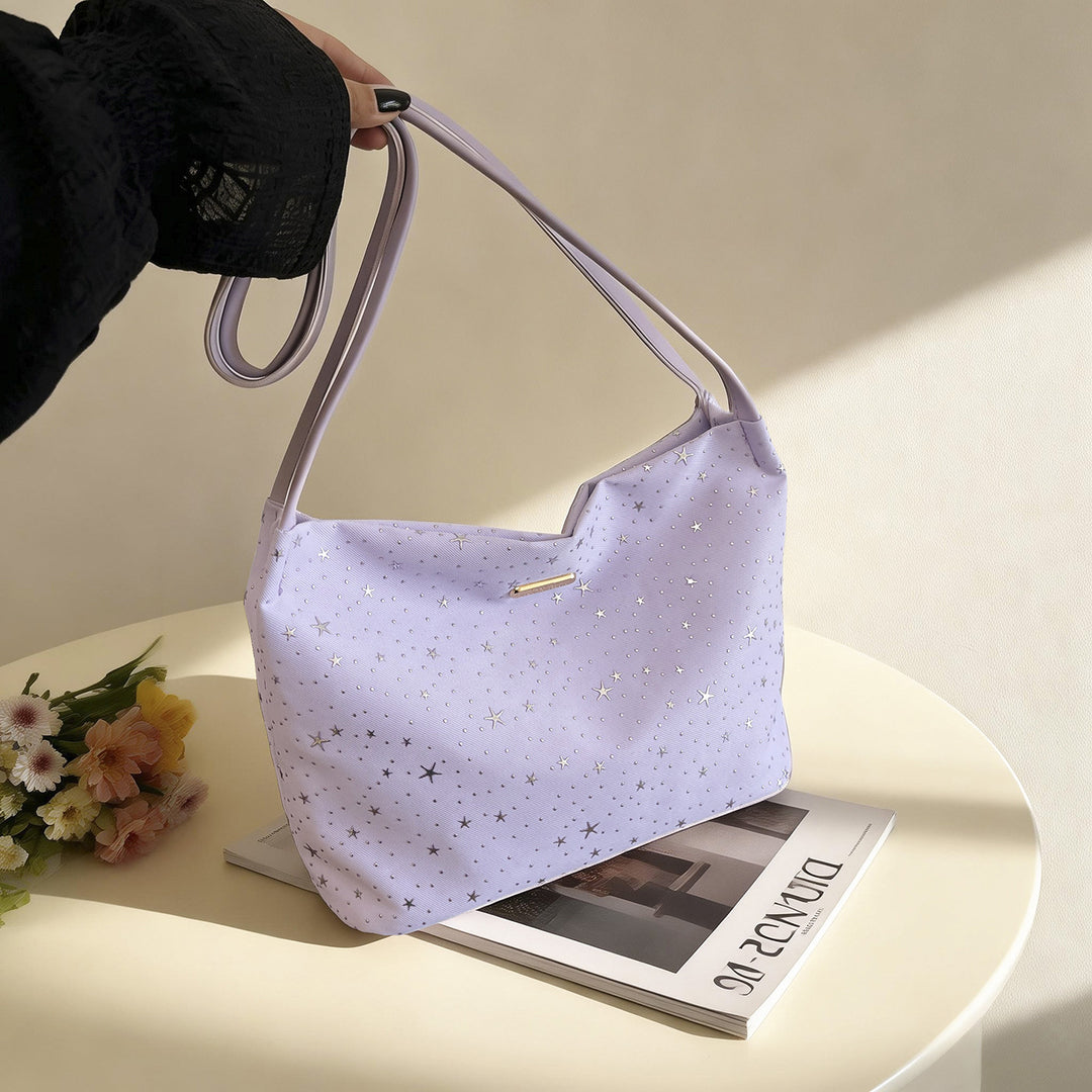 WoStylish Star-Embellished Hobo Bag Stornfield