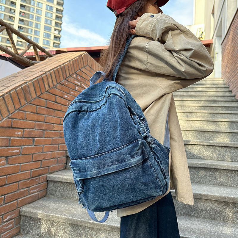 Casual Denim Backpack Stornfield 1791204530
