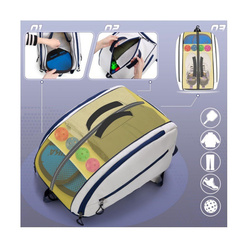 Sporty sports backpack with shoe compartment Stornfield