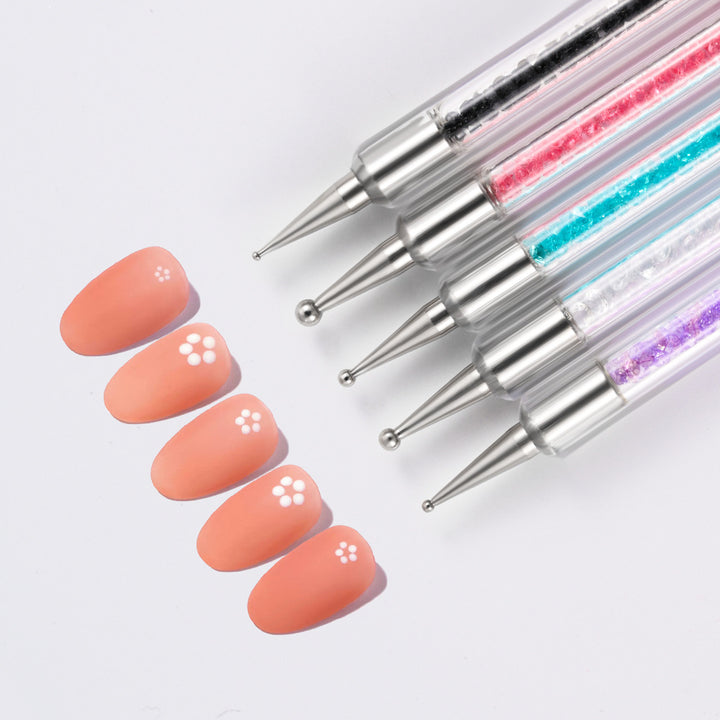 Crystal-Handled Nail Art Detailing Brush Set Stornfield