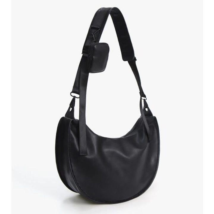 Elegant Shoulder Bag In Curved Shape Stornfield
