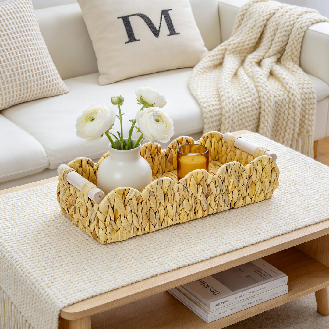 Decorative Woven Storage Tray Stornfield