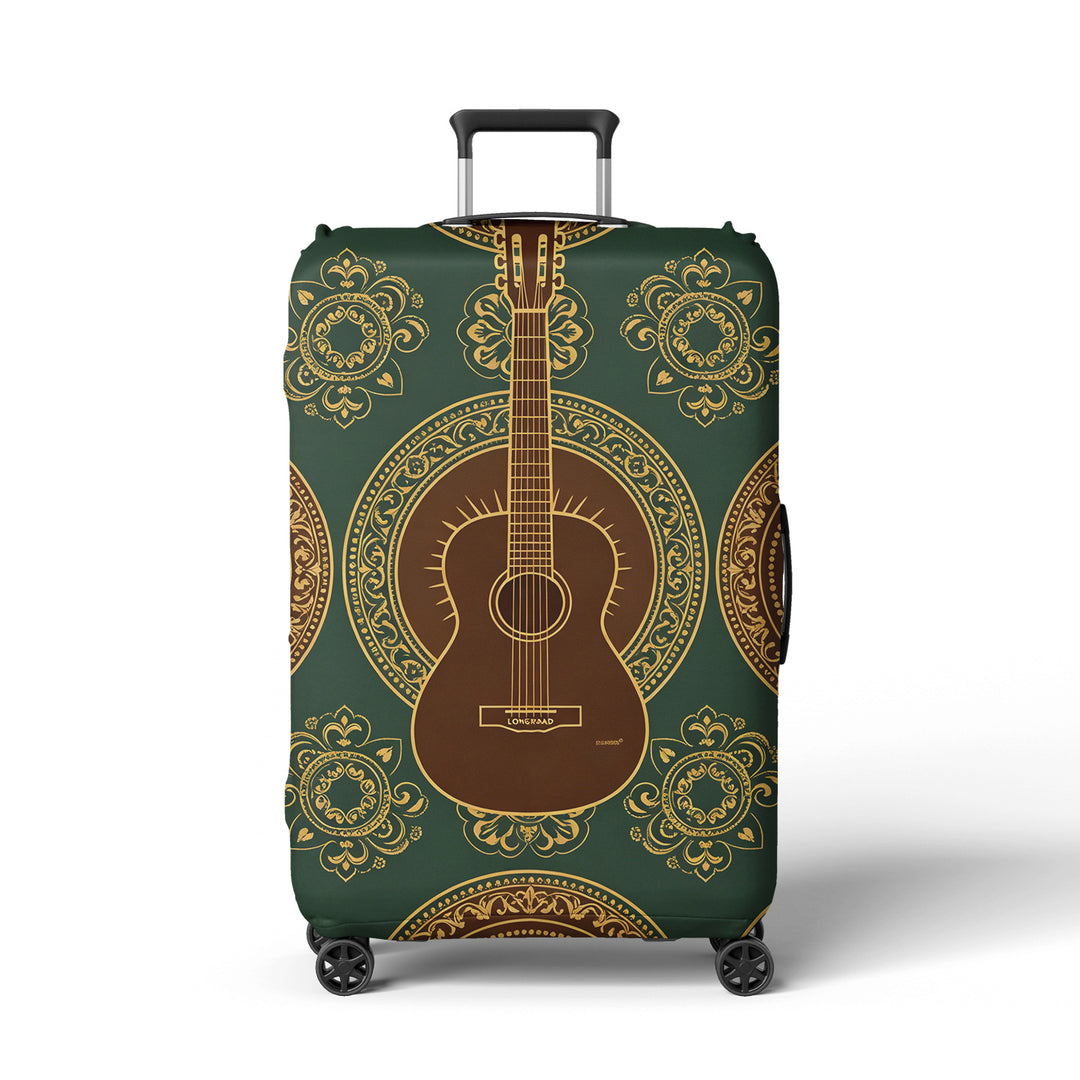 Women's suitcase with unique hand-drawn design Stornfield