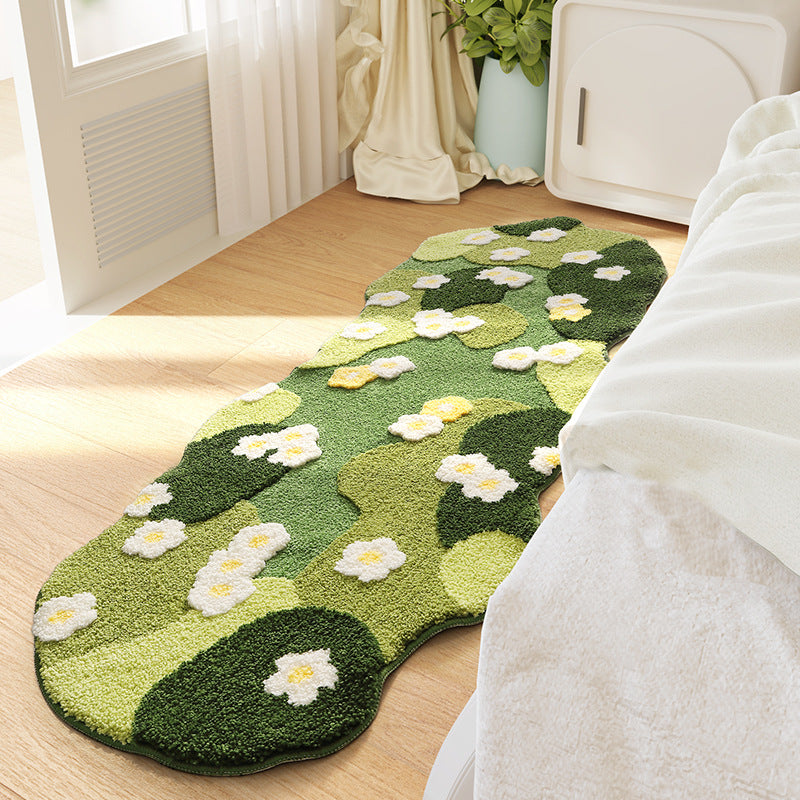 Plush Landscape Design Bath Rug