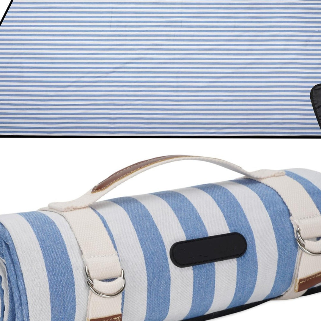 Unisex Picnic blanket with water-repellent underside and carrying handle Stornfield