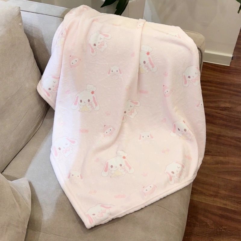 Cute Animal-Themed Fleece Throw Blanket