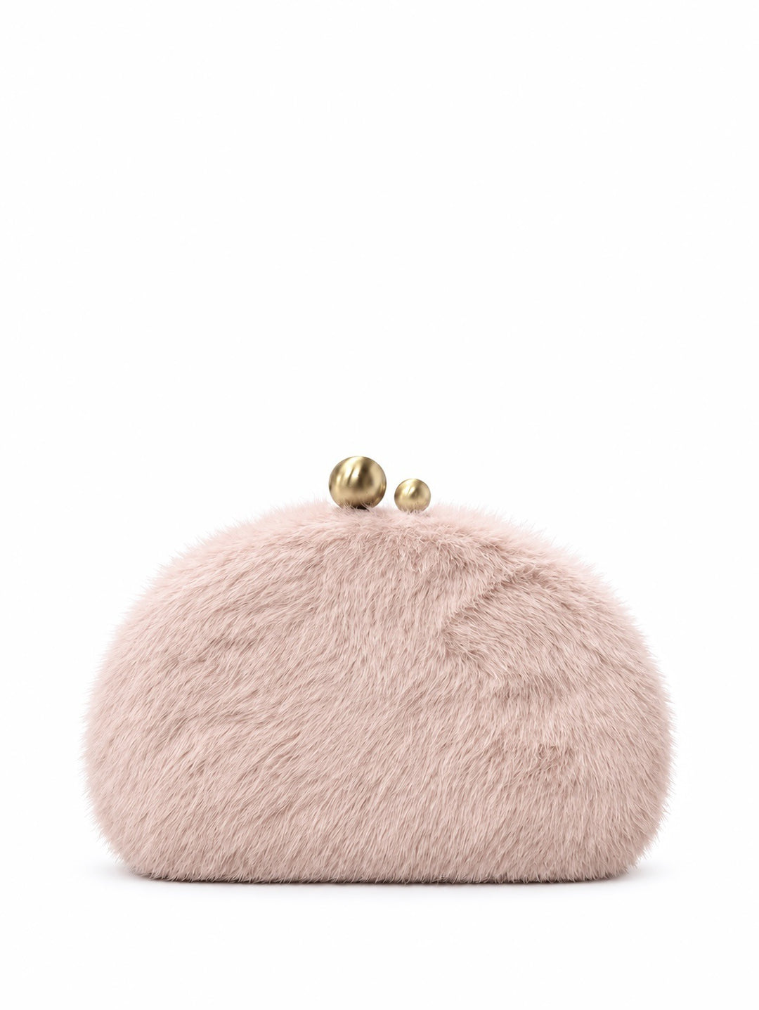 Plush Faux Fur Clutch