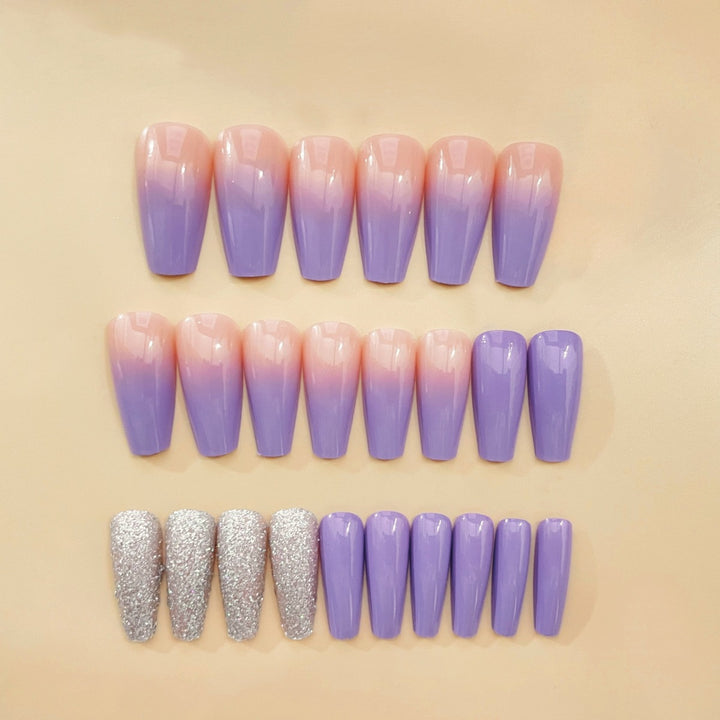 Elegant Long Coffin Nail Art Stornfield