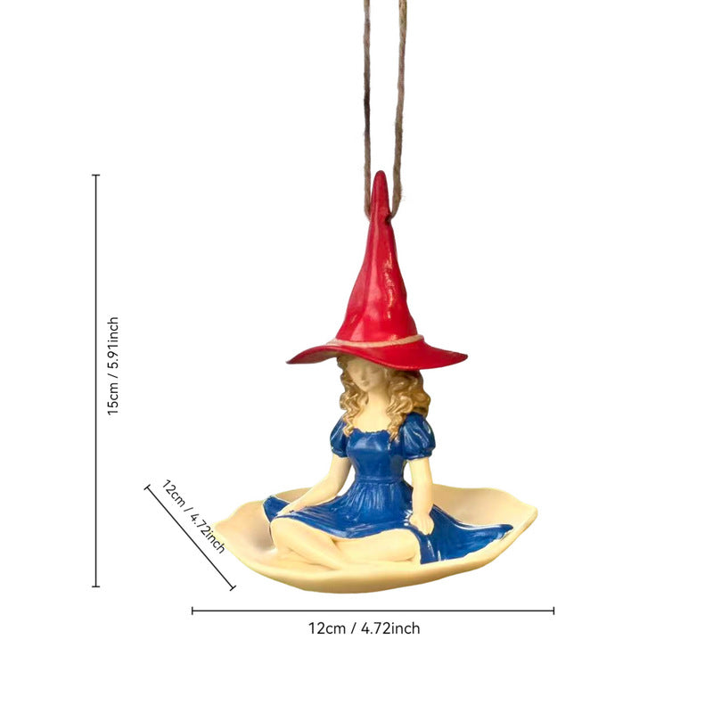Decorative Hanging Vase with Figure Stornfield