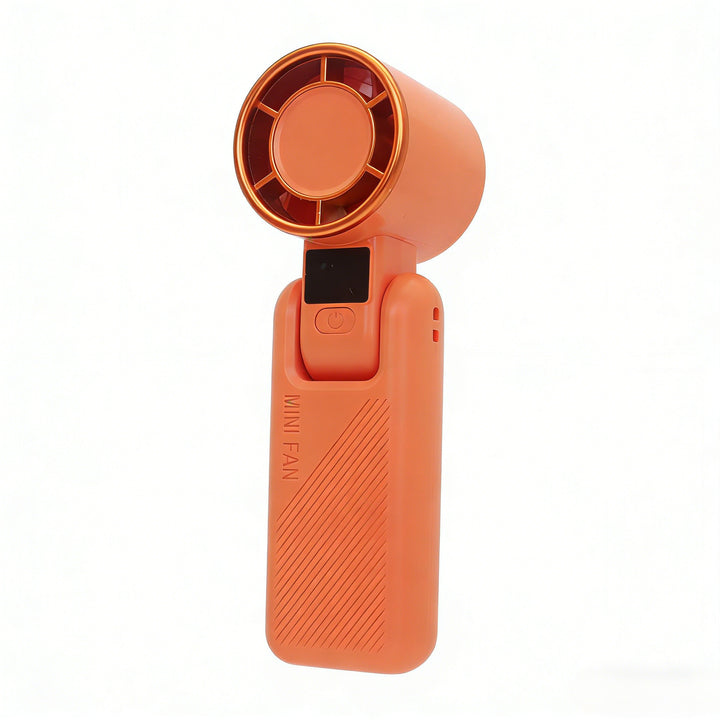 Women's Portable Mini Handheld Fan with USB Charging Function and Digital Display Stornfield
