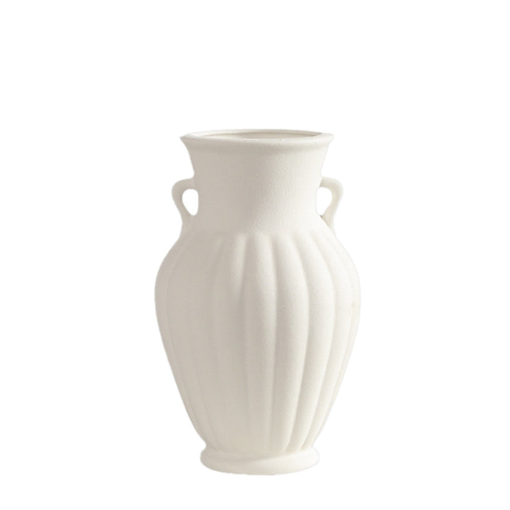 Elegant Textured Ceramic Decorative Vase Stornfeild