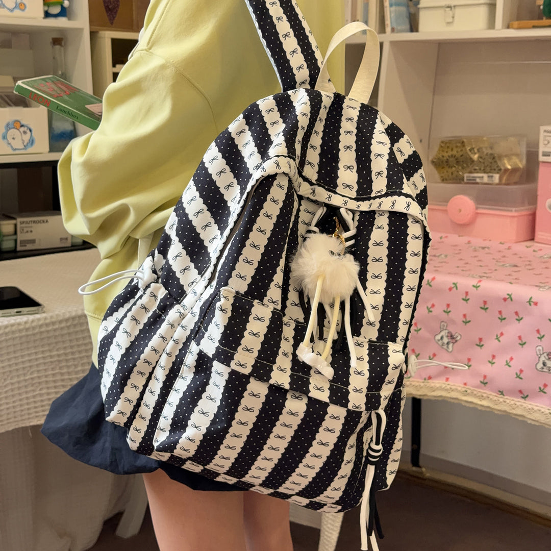 Playful Patterned School Backpack Stornfield
