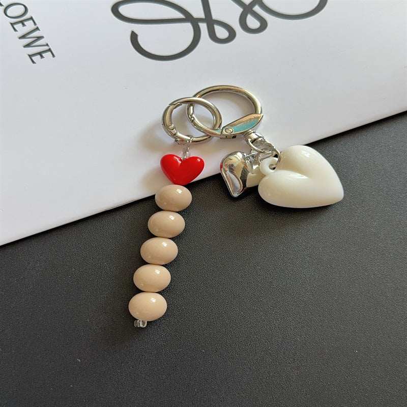 Heart-Shaped Charm Keychain Stornfield 1790135675