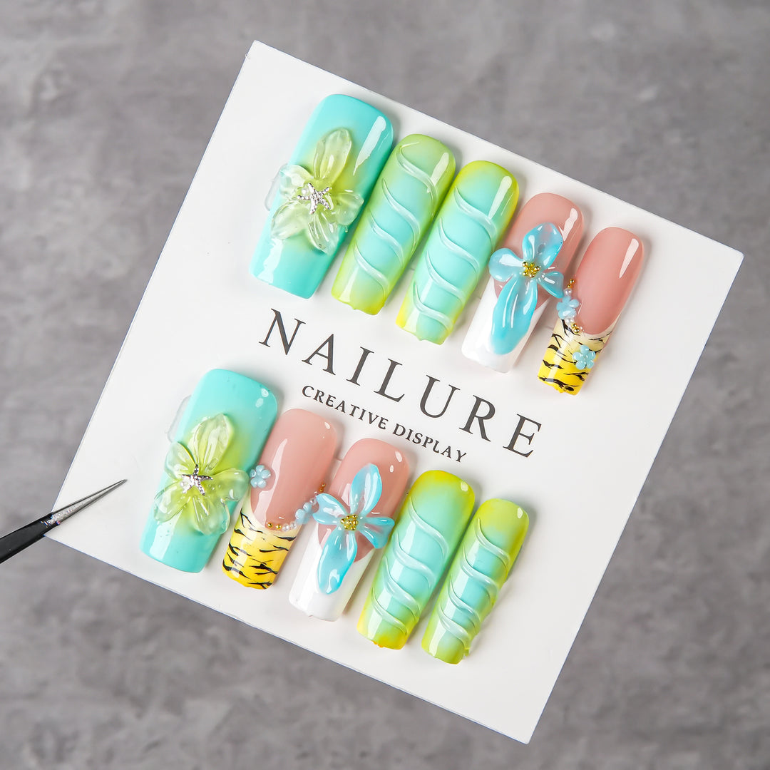 Artistic Press-On Nail Collection