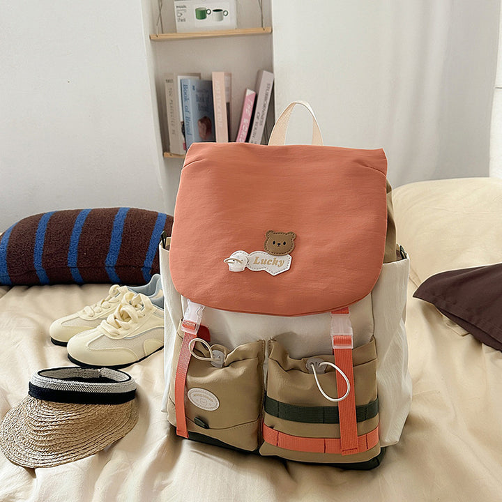 Playful Multi-Pocket Back-to-School Backpack Stornfield