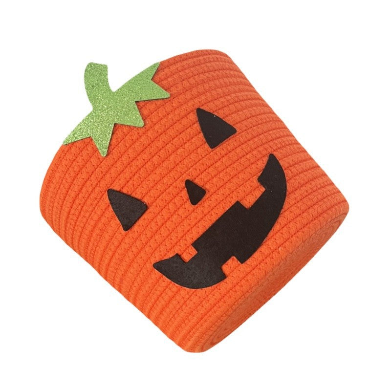 Women's Decorative Storage Basket in Pumpkin Design Stornfield