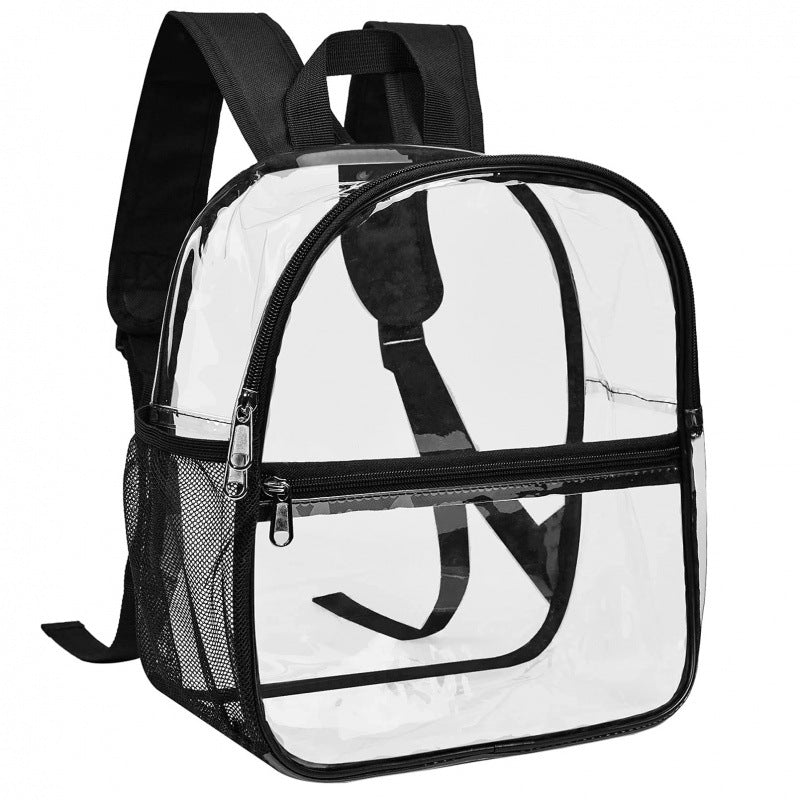 Transparent backpack bag with multiple compartments Stornfield