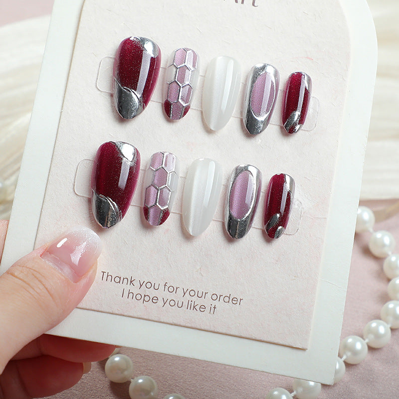Chic Stylish Press-On Nail Art