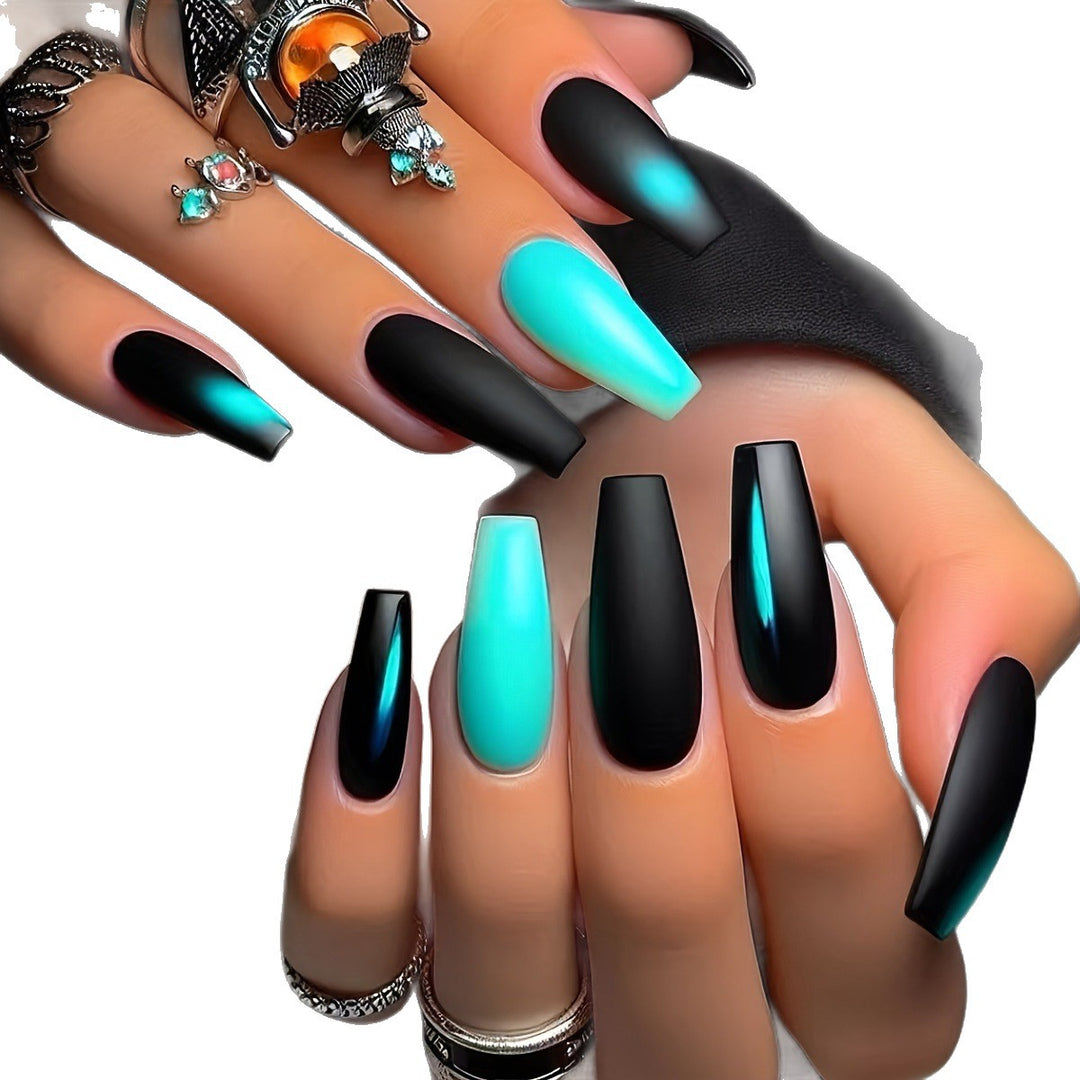 Acrylic Nails in Trendy Ombré Design Stornfield