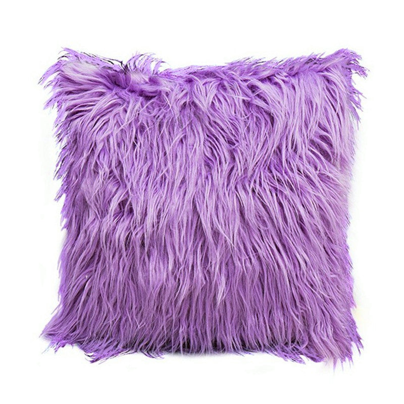 Fluffy cuddle pillow