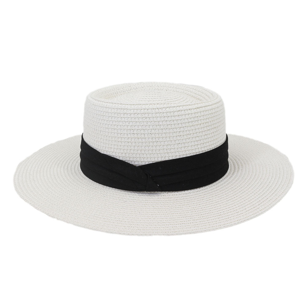 Breathable Sun Straw Boater Hat | Stornfield