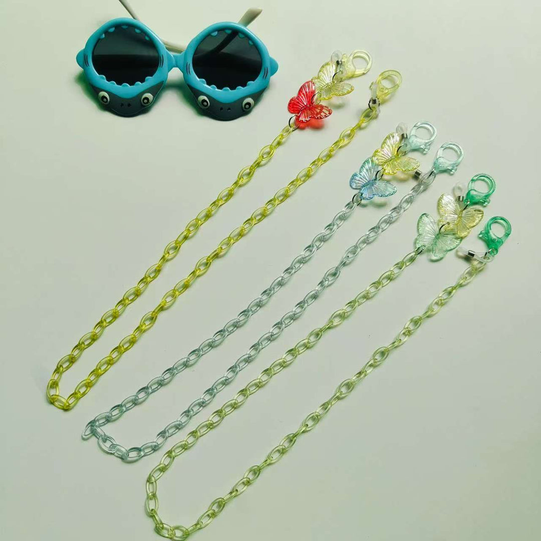 Fashionable necklace with butterfly hook by Stornfield