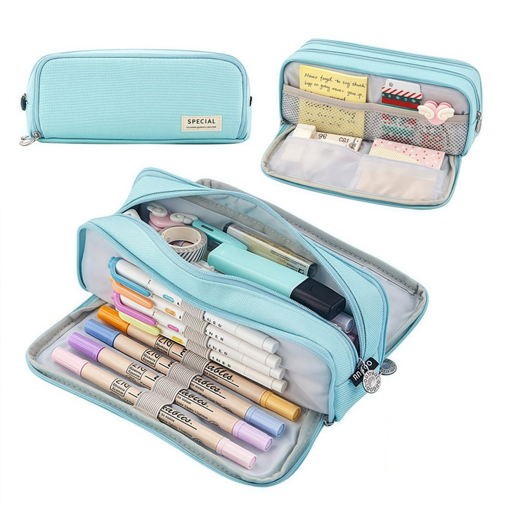 Versatile Multi-Compartment Pencil Case Stornfield