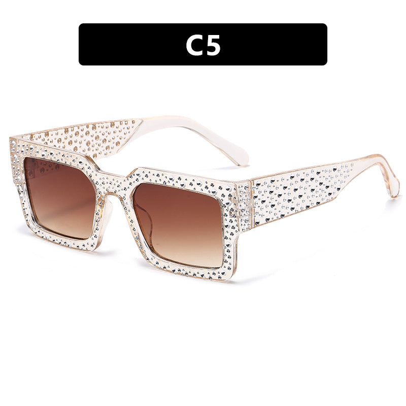 Women's extravagant sunglasses with sparkling accent Stornfield