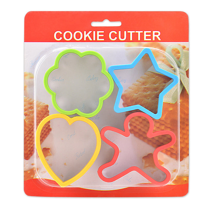 Silicone cookie cutter set for creative cookie decoration Stornfield