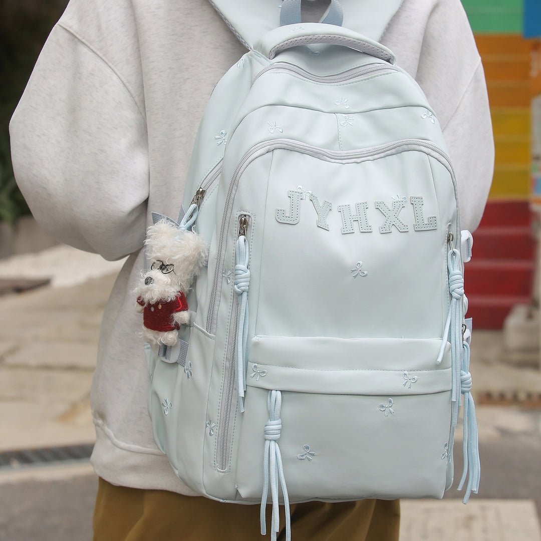 Versatile Embroidered Backpack Stornfield