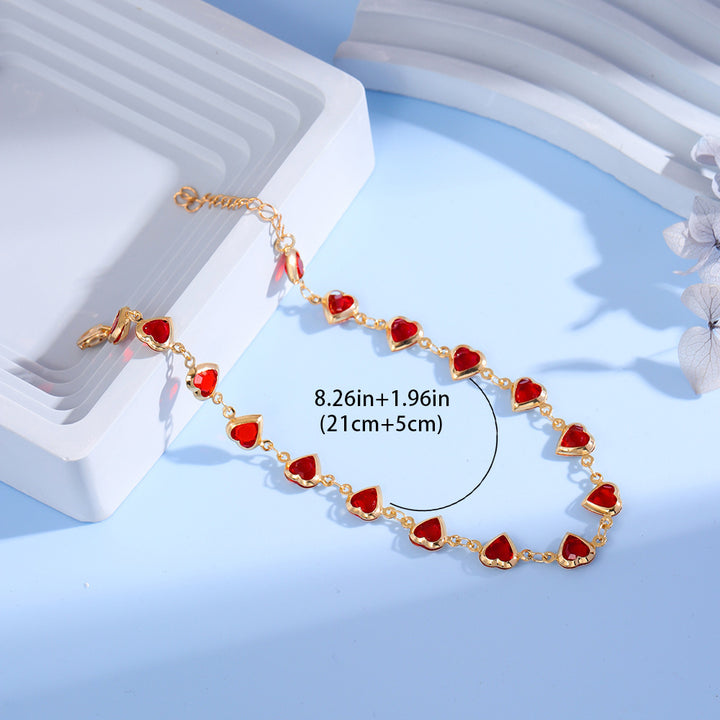 Heart-Shaped Charm Bracelet Stornfield