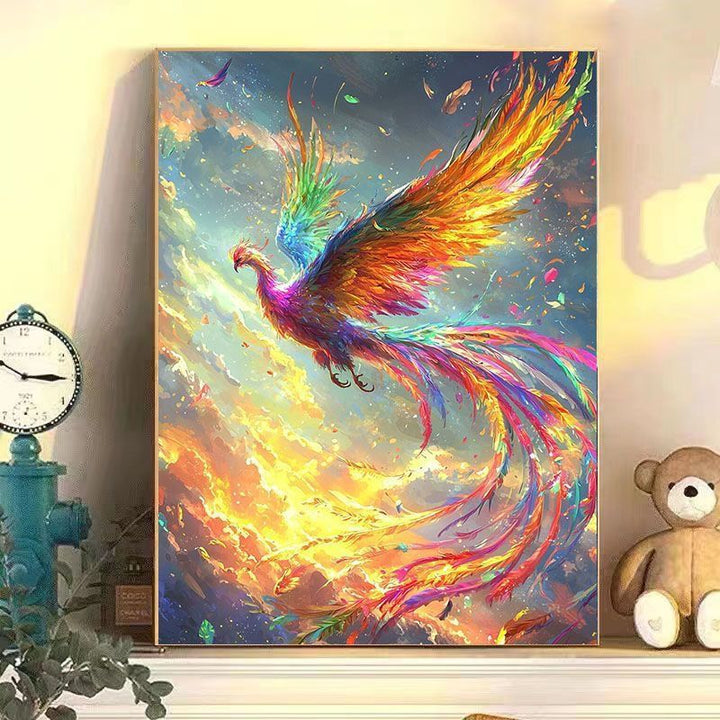 Abstract Phoenix Wall Art Print Stornfield